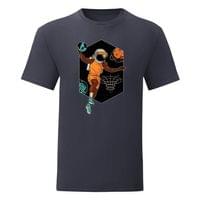 Мъжка тениска "Космически баскетбол" - small - 9