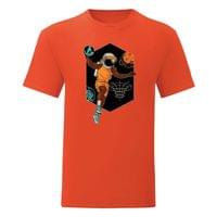 Мъжка тениска "Космически баскетбол" - small - 11