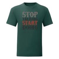 Тениска "Stop Talking" (мъжка) - small - 8
