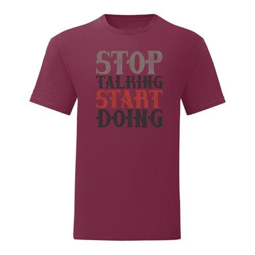 Тениска &amp;quot;Stop Talking&amp;quot; (мъжка)