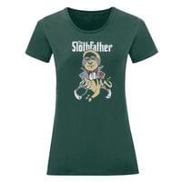 Дамска тениска "The Slothfather" - small - 0