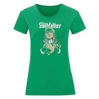 Дамска тениска "The Slothfather" - small - 3