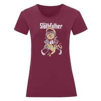 Дамска тениска "The Slothfather" - small - 5