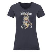 Дамска тениска "The Slothfather" - small - 7