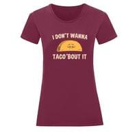 Тениска "Taco 'bout It" (дамска) - small - 7