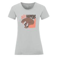 Дамска тениска "Sit Happens" - small - 0