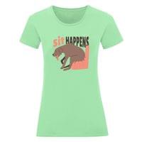 Дамска тениска "Sit Happens" - small - 4
