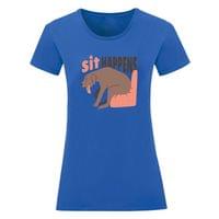 Дамска тениска "Sit Happens" - small - 6