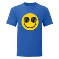 Мъжка тениска "Smile DJ" - small - 15