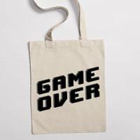 Eко чанта "Game Over" - small - 2
