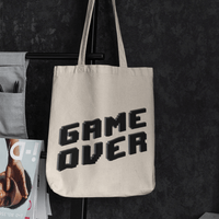 Eко чанта "Game Over" - small - 0
