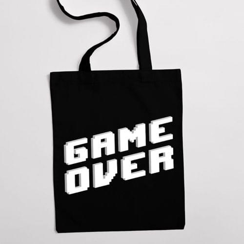 Eко чанта "Game Over" - 2