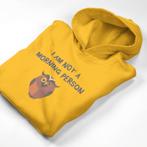 Суичър "Not A Morning Person" - 2