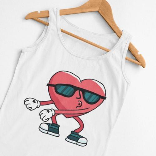 Мъжки потник &amp;quot;Heart Flossing&amp;quot; - 1