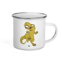 Емайлирано канче "T-Rex и лего" - small - 3