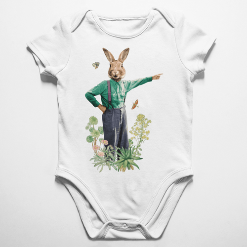 Бебешко боди &amp;quot;Fancy Rabbit&amp;quot;