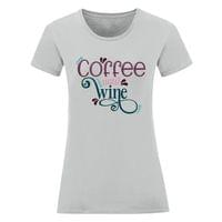 Дамска тениска "Coffee Until Wine" - small - 2