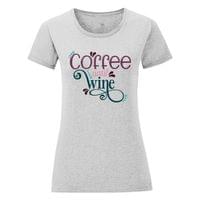 Дамска тениска "Coffee Until Wine" - small - 13