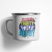 Емайлирано канче "Dirty Thirty" - small - 0