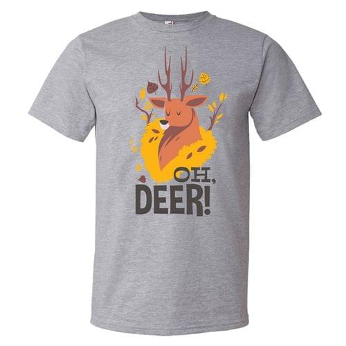Мъжка тениска "Oh, Deer" - 2