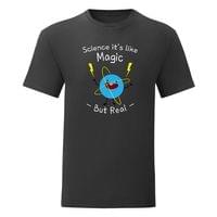 Тениска "Science Is Like Magic" (мъжка) - small - 4