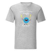 Тениска "Science Is Like Magic" (мъжка) - small - 11
