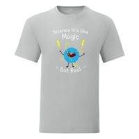 Тениска "Science Is Like Magic" (мъжка) - small - 14