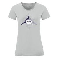 Дамска тениска "Абстрактна акула" - small - 11
