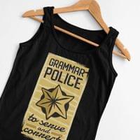 Мъжки потник "Grammar police" - small - 3