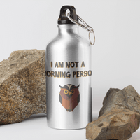 Метална бутилка "Not A Morning Person" - small - 0