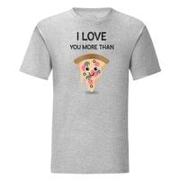 Тениска "More Than Pizza" (мъжка) - small - 4