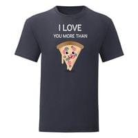 Тениска "More Than Pizza" (мъжка) - small - 7