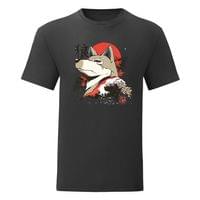 Мъжка тениска "Japanese Wolf" - small - 0