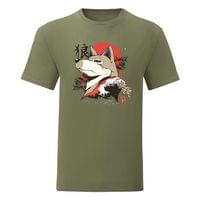 Мъжка тениска "Japanese Wolf" - small - 2