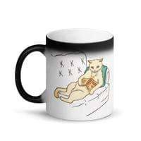 Магическа чаша "Чело коте книжки" - small - 0