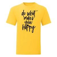 Мъжка тениска "Do What Makes You Happy" - small - 0