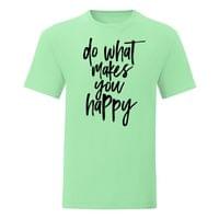 Мъжка тениска "Do What Makes You Happy" - small - 3