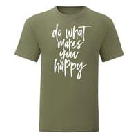 Мъжка тениска "Do What Makes You Happy" - small - 8
