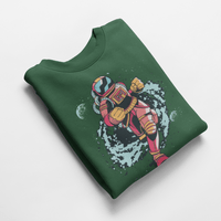 Ватирана блуза "Spaceman Runner" - small - 3