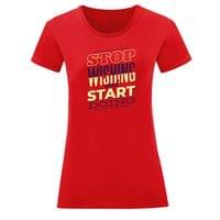 Тениска "Start Doing" (дамска) - small - 0