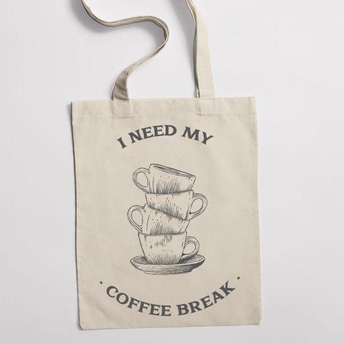 Eко чанта &amp;quot;Coffee Break&amp;quot; - 1