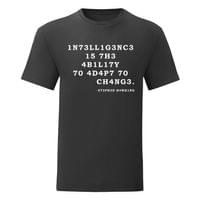 Тениска "1N73LL1G3NC3" (мъжка) - small - 3