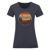 Дамска тениска "Retro Sunset" - small - 7