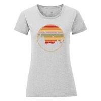 Дамска тениска "Retro Sunset" - small - 2