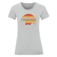 Дамска тениска "Retro Sunset" - small - 16