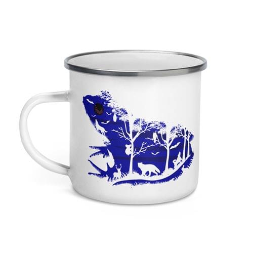 Емайлирано канче "Горска серенада" - 2