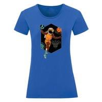 Дамска тениска "Космически баскетбол" - small - 1