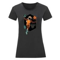 Дамска тениска "Космически баскетбол" - small - 11