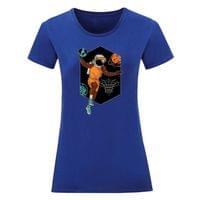 Дамска тениска "Космически баскетбол" - small - 4