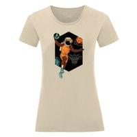 Дамска тениска "Космически баскетбол" - small - 6